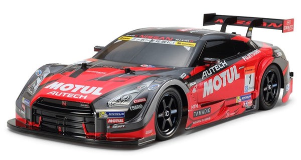 Tamiya 1/10 Motul Autech GT-R 4WD On Road, TT-02 Kit with Hobbywing ESC