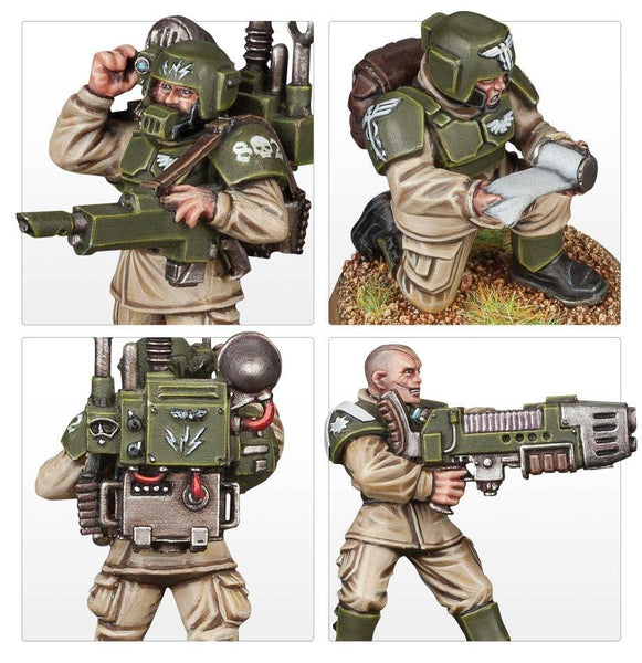 Warhammer Astra Militarum Cadian Command Squad