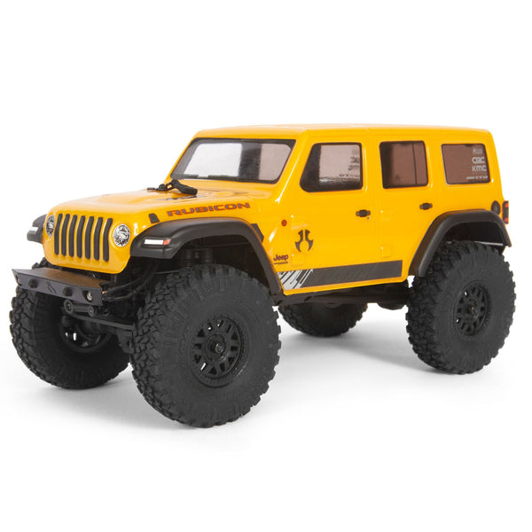 Axial 1/24 SCX24 2019 Jeep Wrangler JLU CRC 4WD Rock Crawler Brushed RTR, White