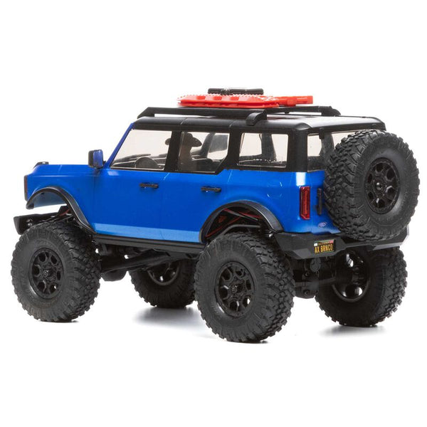 1/24 SCX24 2021 Ford Bronco 4WD Truck Brushed RTR - Blue