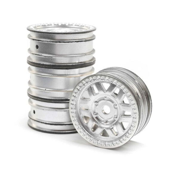 Axial 1.0 KMC Machete Wheels, Satin (4): SCX24