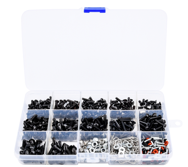 Universal M3 M4 500 Pc RC Screw / Hardware Set Kit