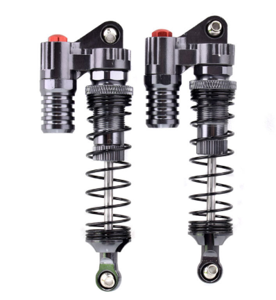 90mm Aluminum Piggyback Adjustable Shock Set (2)