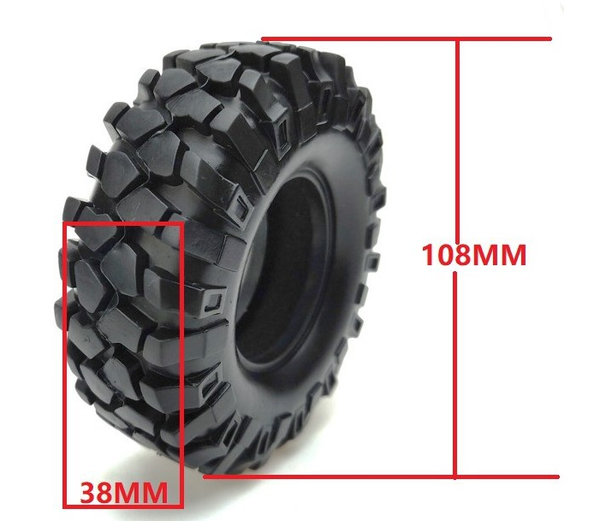 4 Pack 1.9 Rock Crusher X/T Universal 4PC W/Foams
