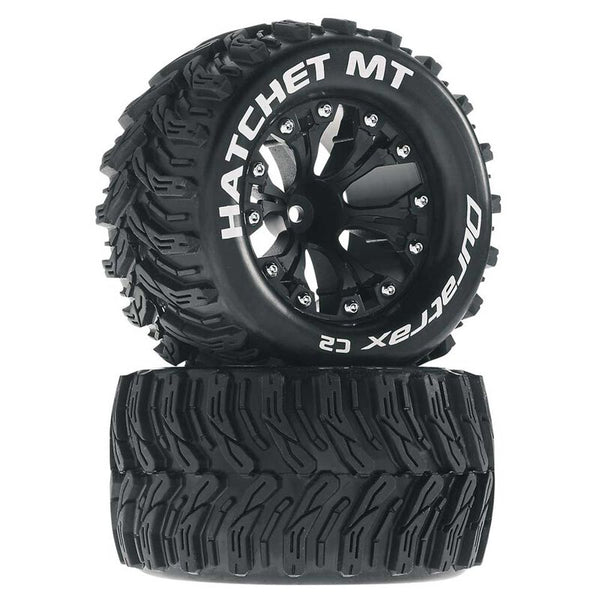 Duratrax Hatchet MT 2.8" Mounted Offset Tires, Black (2)