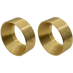 Hot Racing 9g Brass KMC Machete Wheel Weights: SCX24