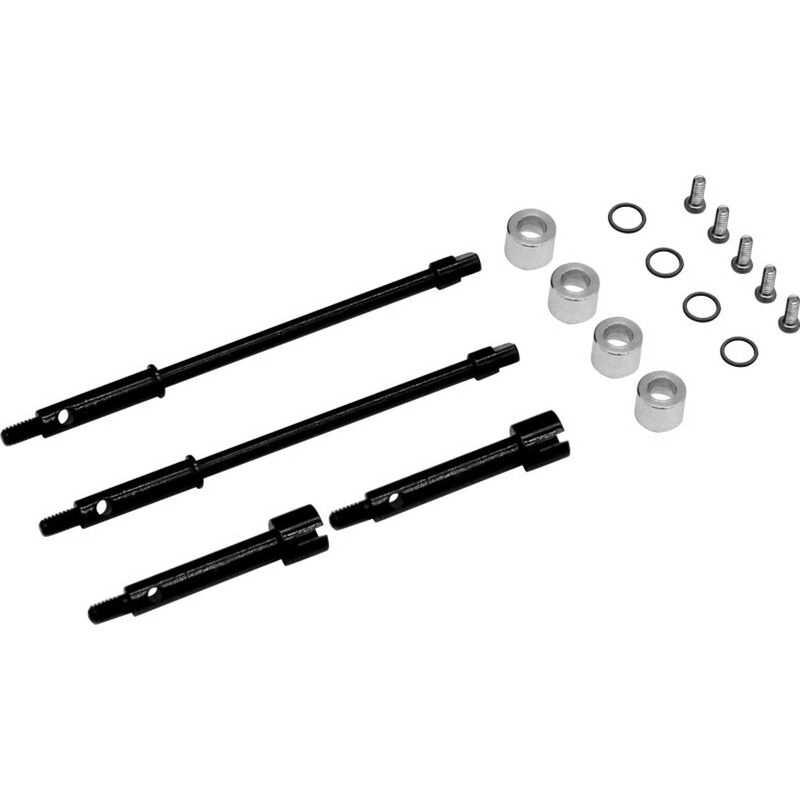 Hot Racing 4MM Steel Drive Stub Axles: SCX24