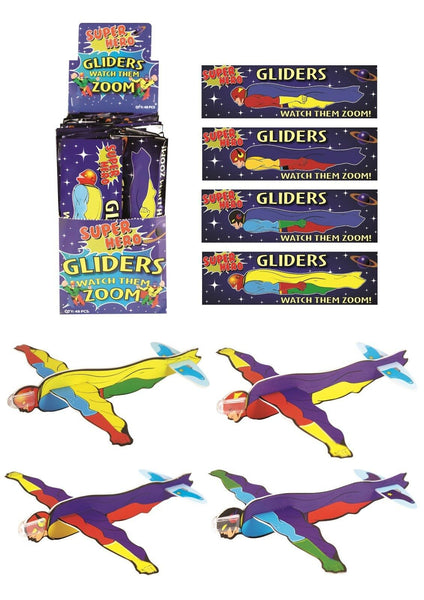 Petite Boutique Super Super Super Hero Glider Polystyrene Glider