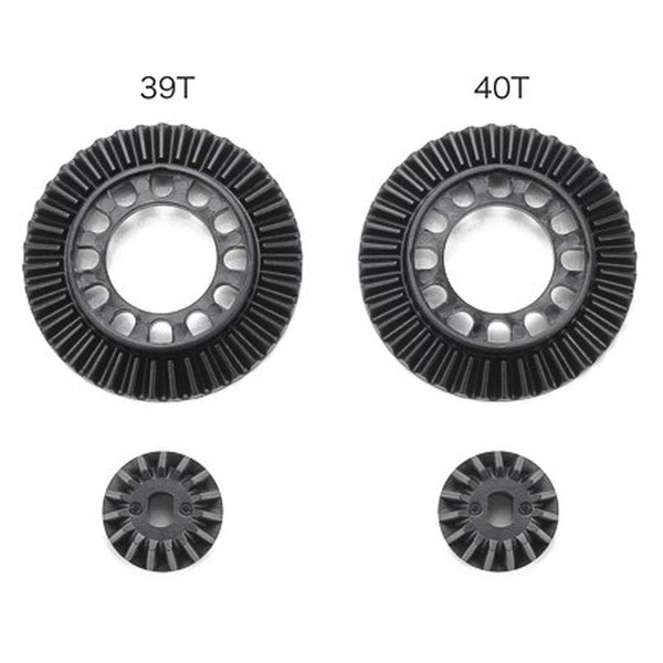 Tamiya XV-02, TT-02 Direct Coupling Ring Gear Set, 39T & 40T