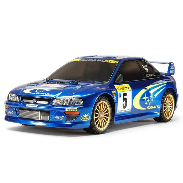 Tamiya 1/10 1999 Subaru Impreza Monte-Carlo 4WD Rally TT-02 Kit with Hobbywing ESC