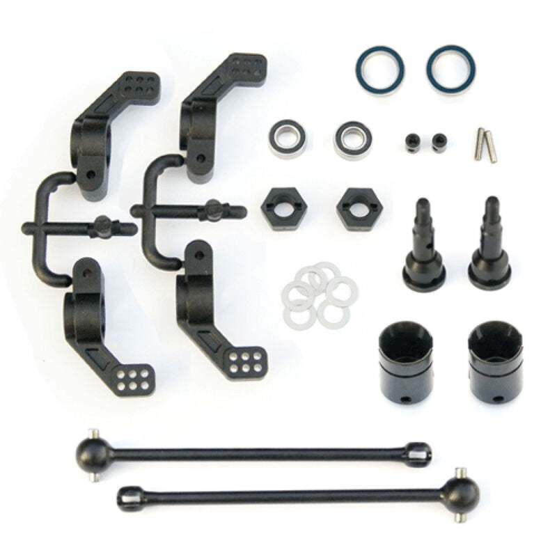 Tekno M6 Driveshafts and Hub Carriers: Slash/Rustler/Stampede