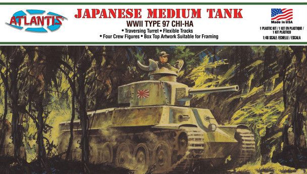 Atlantis Japanese Chi-Ha Type 97 Medium Tank