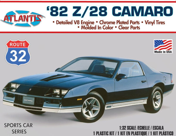 Atlantis 1982 Chevy Camaro Route 32 1/32 Scale