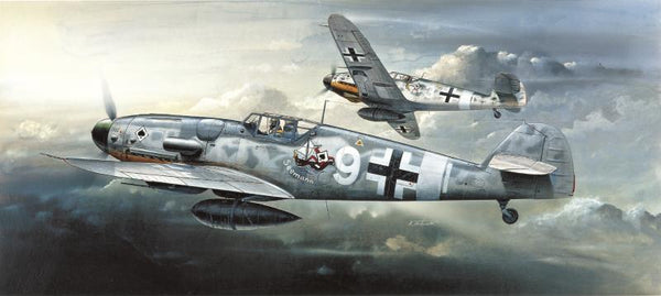 Academy 1/72 MESSERSCHMITT BF109G-6