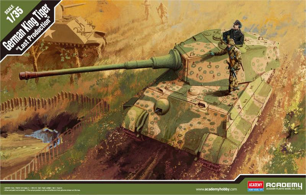 Academy 1/35 GERMAN KINGTIGER "LAST PRODUCTION"