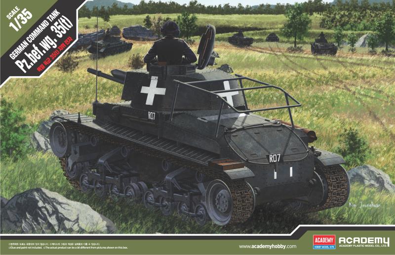 Academy 1/35 German Command Tank Pz.bef.wg 35(t)