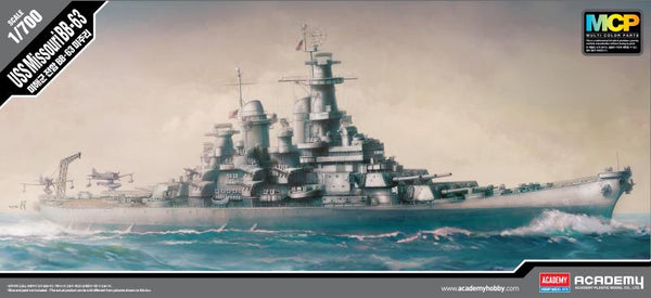 Academy 1/700 USS Missouri BB-63 MCP