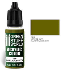 Acrylic Color CAMOUFLAGE GREEN