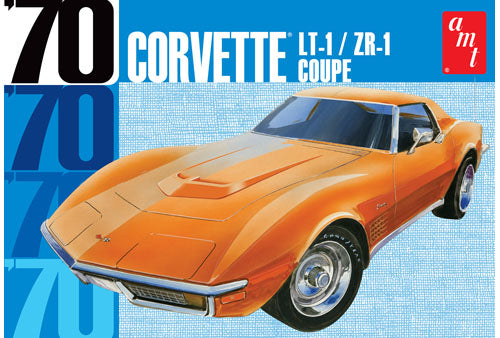 AMT 1970 Chevy Corvette Coupe 1/25 Model Kit (Level 2)