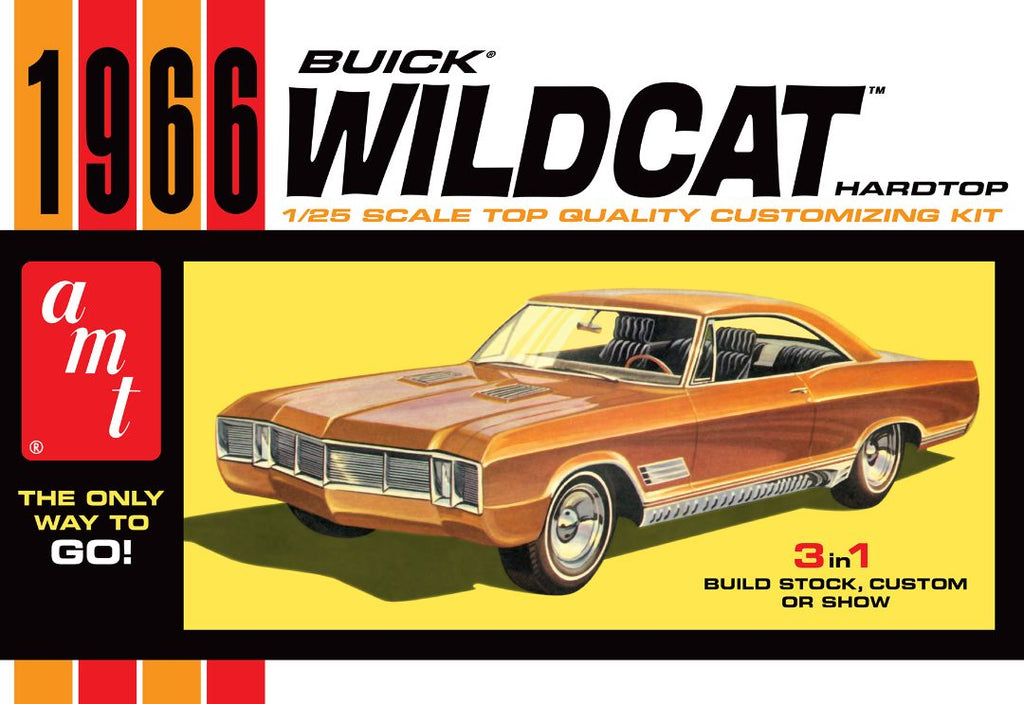 AMT 1966 Buick Wildcat 1/25 Model Kit (Level 2)