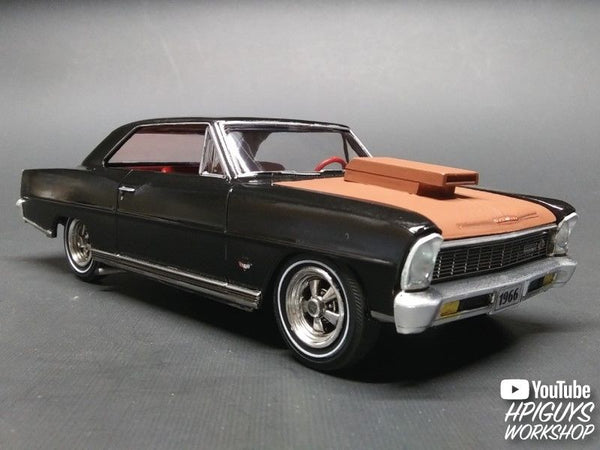 AMT 1966 Chevy Nova SS 2T 1/25 Model Kit (Level 2)