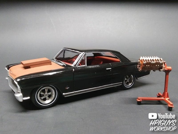 AMT 1966 Chevy Nova SS 2T 1/25 Model Kit (Level 2)