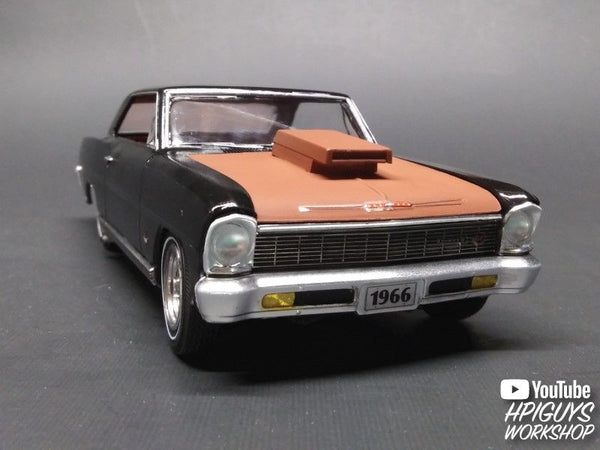 AMT 1966 Chevy Nova SS 2T 1/25 Model Kit (Level 2)