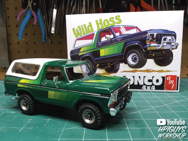 AMT 1978 Ford Bronco "Wild Hoss" 1/25 (Level 2)
