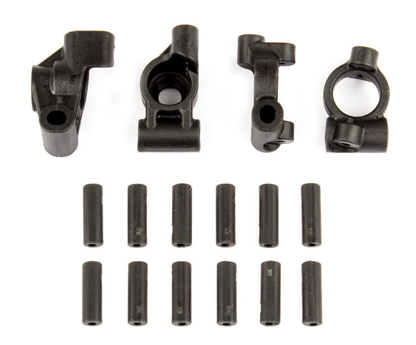 21507 Team Associated Rear Hubs, Caster Blocks, and Inserts (Reflex)