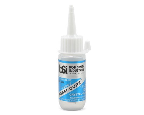 Bob Smith Industries Foam-Cure Foam Safe Glue (1oz)