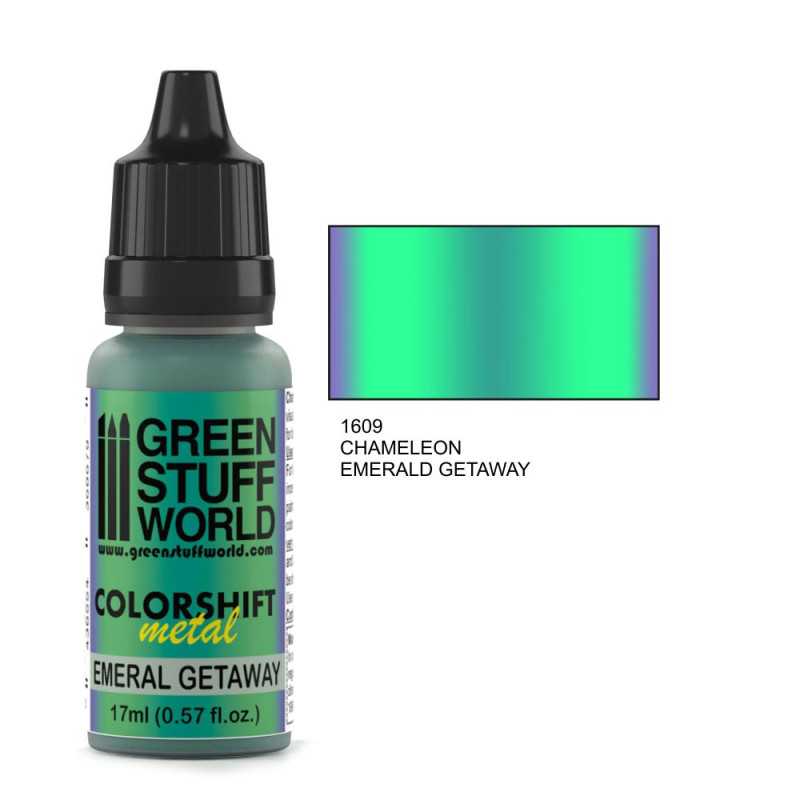 Color Shift Metal Chameleon EMERALD GETAWAY