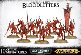 Warhammer Daemons Of Khorne Bloodletters