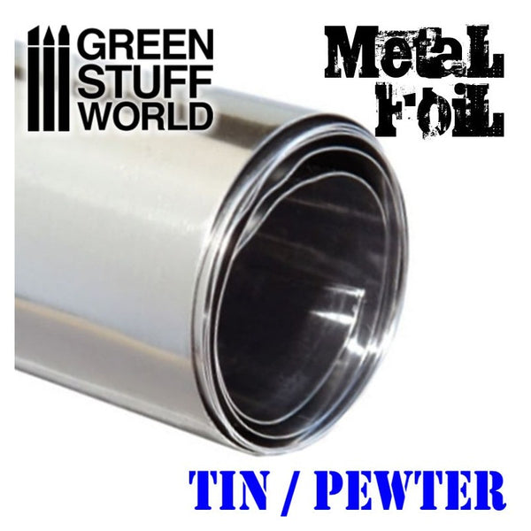 Flexible Metal Foil - TIN / PEWTER