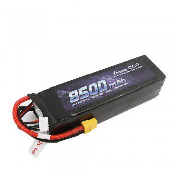 Gens Ace 14.8V 50C 4S 8500mAh Lipo Battery Pack with XT60 Plug