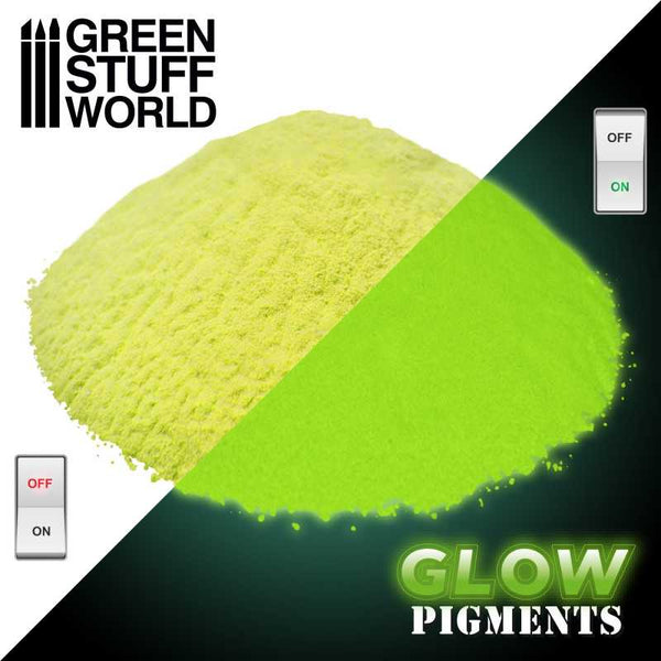 Glow in the Dark Pigments - REALITY YELLOW-GREEN