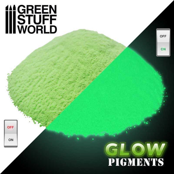 Glow in the Dark Pigments - SOUL GREEN