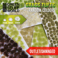 Grass TUFTS - self-adhesive - OUTLET / DAMAGED