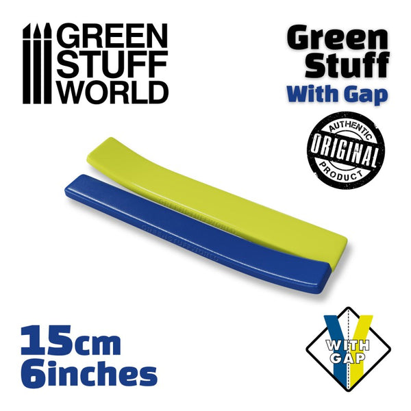 Green Stuff Tape 6 inches WITH GAP