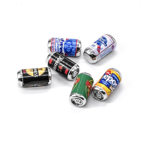 Hobby Details Mini Beer Decorations for 1/10 1/12 Cars 6pcs/set