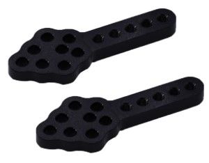 Hobby Details 1/10 Aluminum Shock Mount Keys - Black (2)