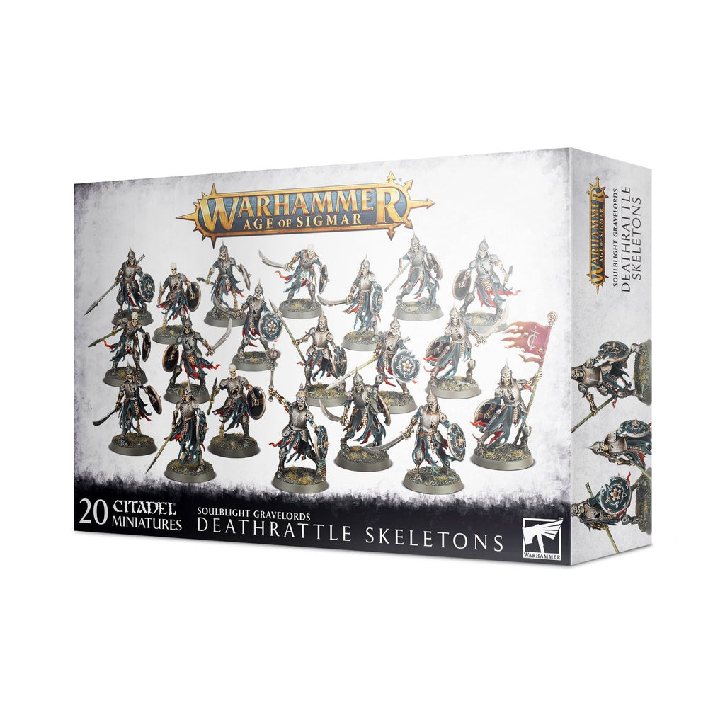 Warhammer Soulblight Gravelords Deathrattle Skeletons