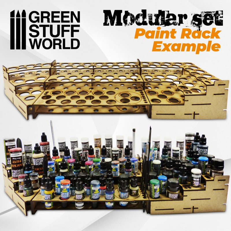 Hobby Pain Rack Modular Paint Rack - STRAIGHT CORNER – Island Toys & Hobby