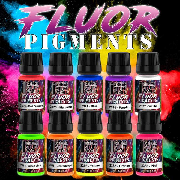 Pigment Powder FLUOR ORANGE