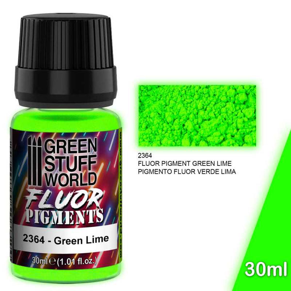 Pigment Powder FLUOR GREEN LIME