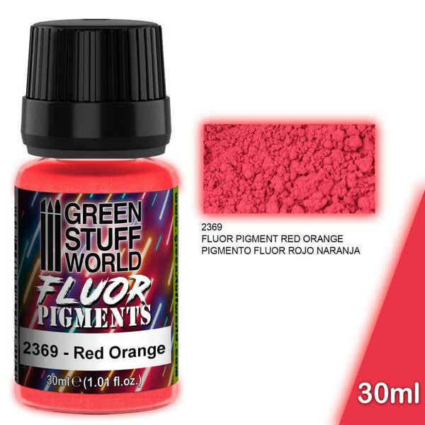 Pigment Powder FLUOR RED ORANGE