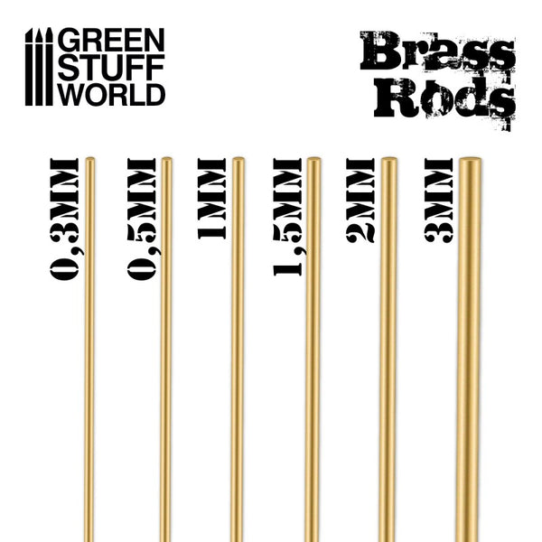 Pinning Brass Rods 1mm