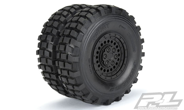 Pro-Line Carbine 1.9" Black Dually Wheels for Crawlers F/R