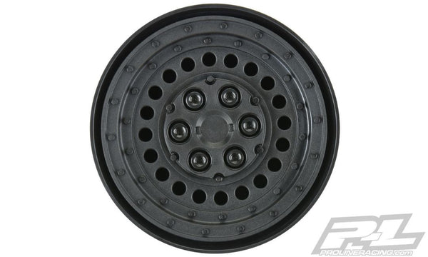 Pro-Line Carbine 1.9" Black Dually Wheels for Crawlers F/R