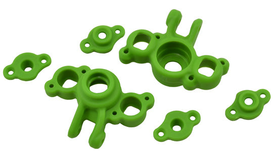 RPM 73164 Axle Carriers for 1/16 e-Revo, Slash, Summit & Rally - Green