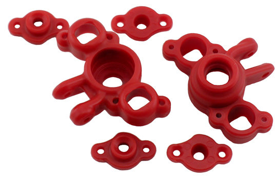 RPM Axle Carriers for 1/16 e-Revo, Slash, Summit & Rally - Red